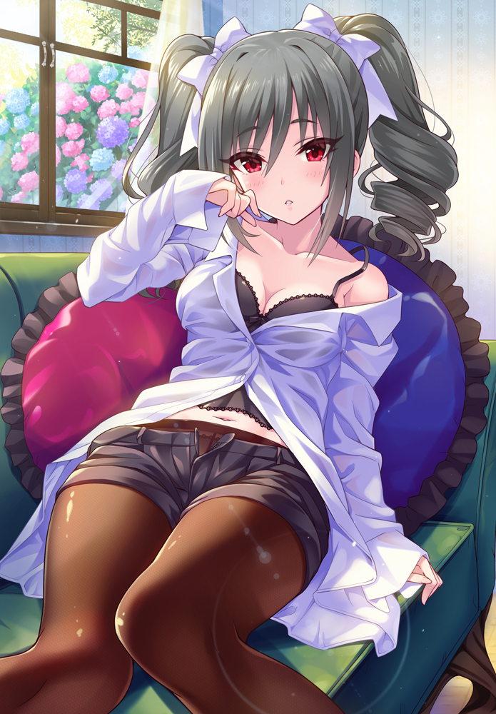 kanzaki ranko (idolmaster and 1 more) drawn by urabi_(tomatohouse)