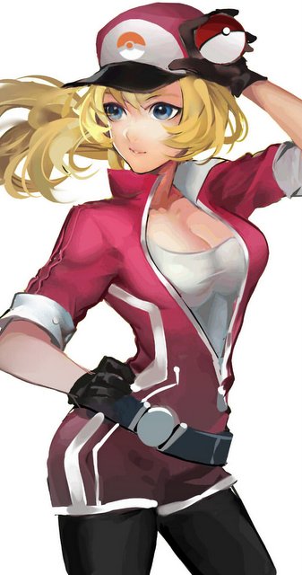 female protagonist (pokemon and 1 more) drawn by rixingyisha