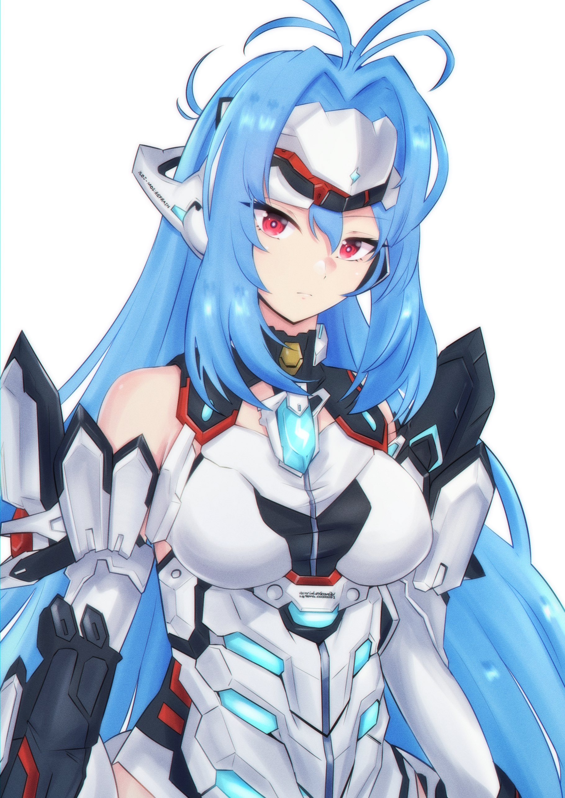 kos-mos and kos-mos re: (xenoblade chronicles and 2 more) drawn by latte