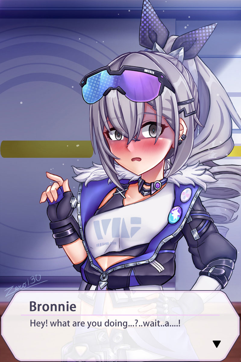 bronya zaychik and silver wolf (honkai and 2 more) drawn by zero130