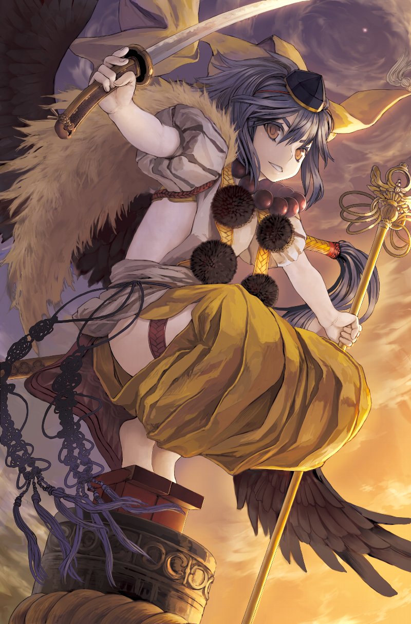 kurama tengu (moe moe youkai jiten zero) drawn by masakichi_(mmw)