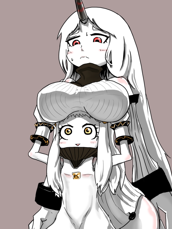 northern ocean princess and seaport princess (kantai collection) drawn by taishi_(c+na)