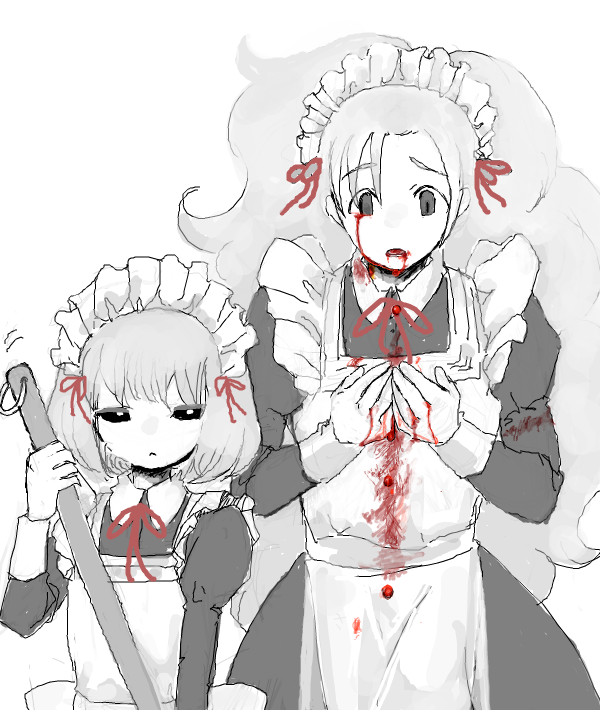 usotsuki and nanashi (yume nisshi) drawn by tsukushi_(toxicdoll)