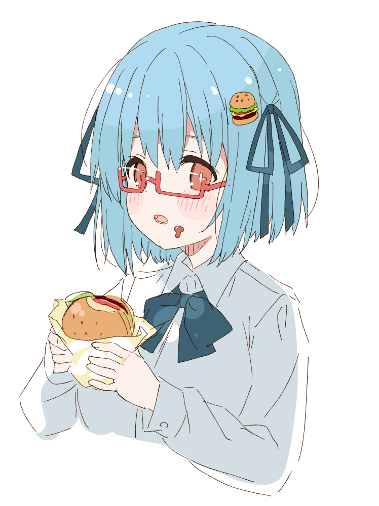 hamburger-chan (original) drawn by meito_(maze)