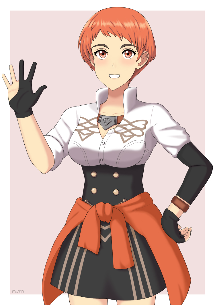 leonie pinelli (fire emblem and 1 more) drawn by miven