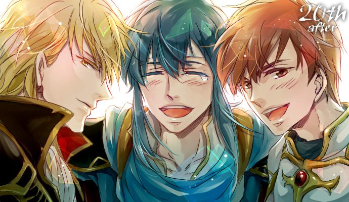 seliph, leif, and ares (fire emblem and 1 more) drawn by ttnaicbsr