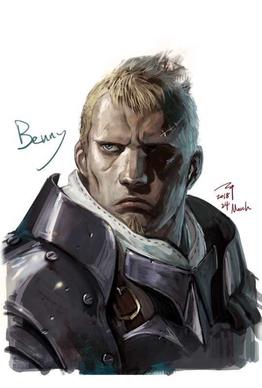 benny (fire emblem and 1 more) drawn by soeda_ippei