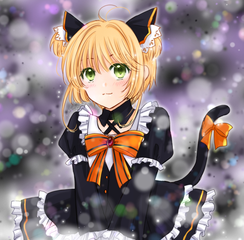 kinomoto sakura (cardcaptor sakura) drawn by kanaoto_neiro