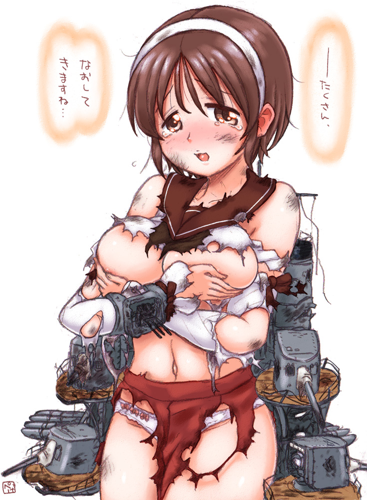 natori (kantai collection) drawn by fukidamari_no_peke