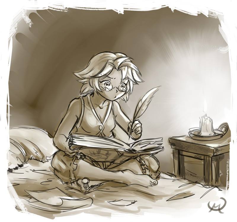 tild framith (tild - mage a louer) drawn by maxa'