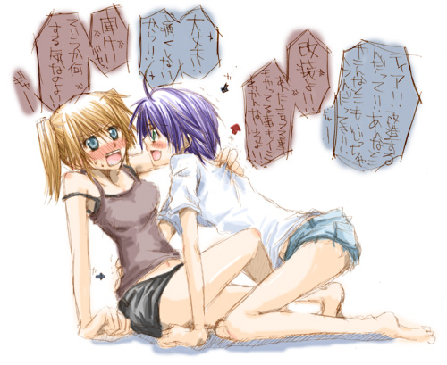 subaru nakajima and teana lanster (lyrical nanoha and 1 more)