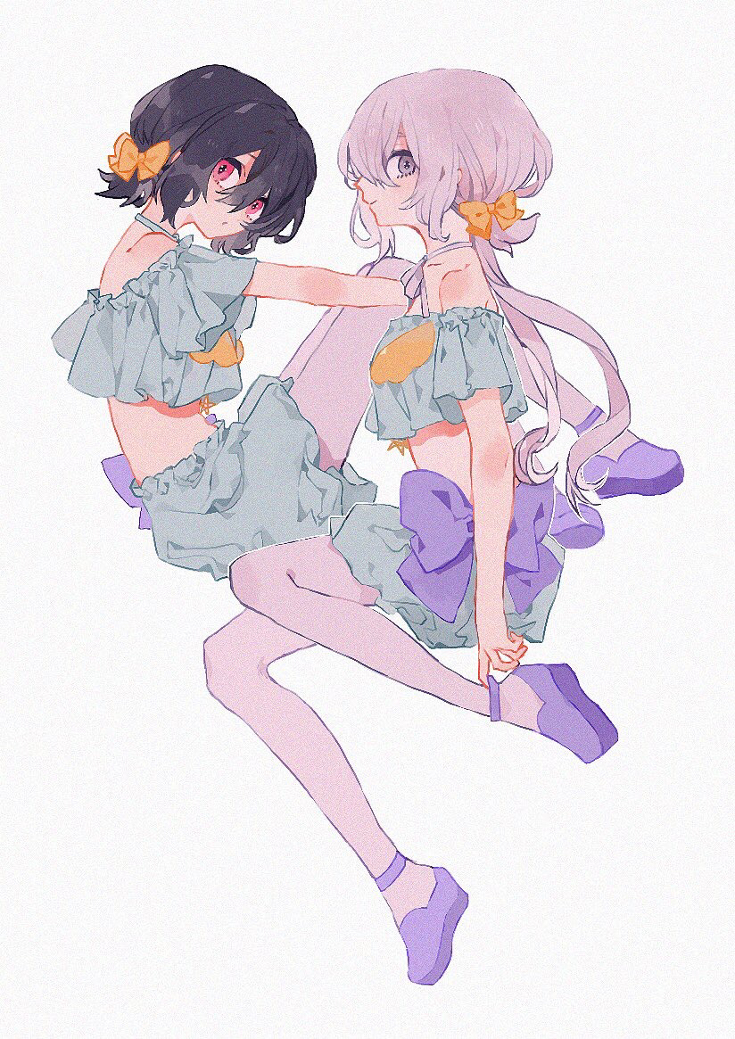 konno junko and mizuno ai (zombie land saga) drawn by azusa_(rikuriku)