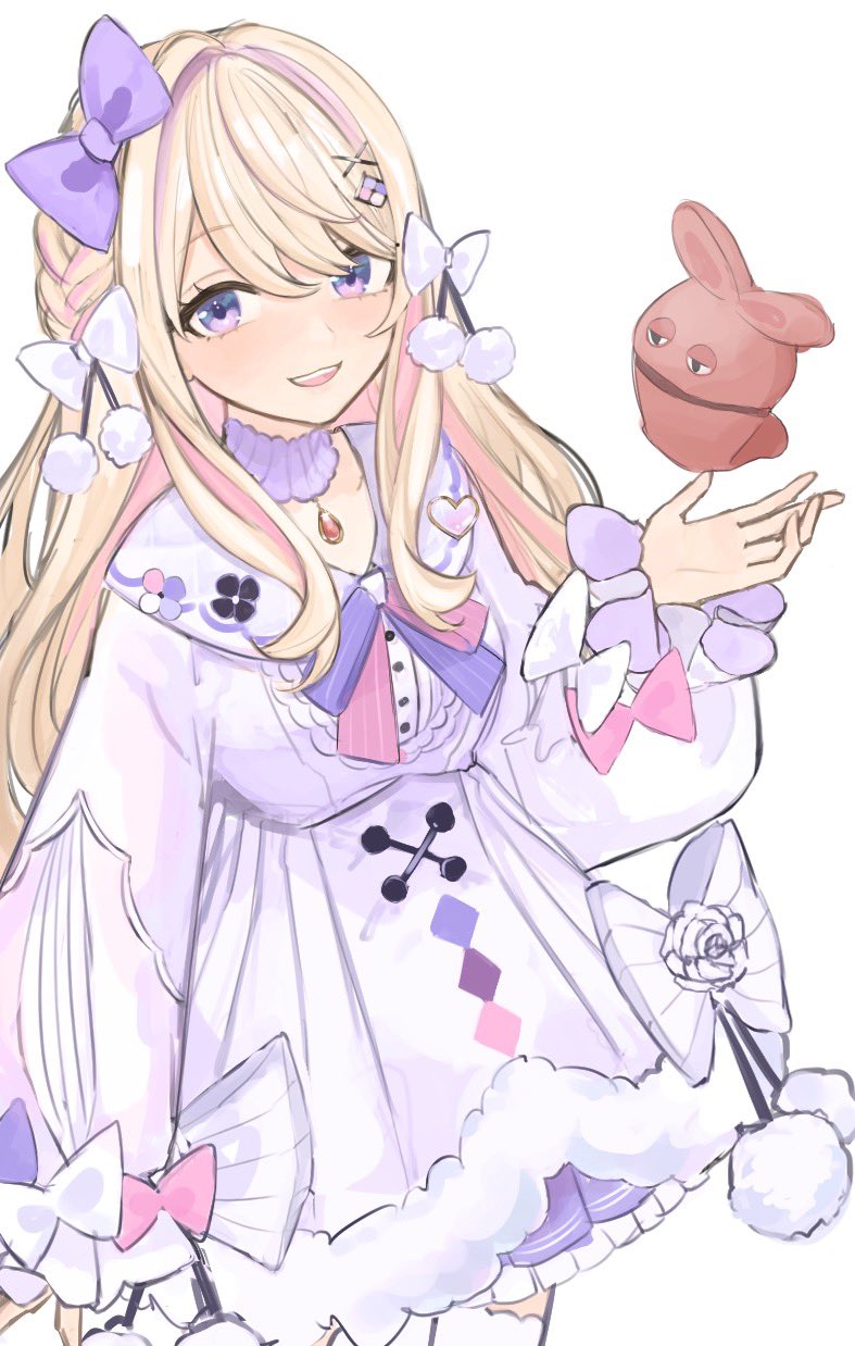 watagashi unou (indie virtual youtuber) drawn by welle