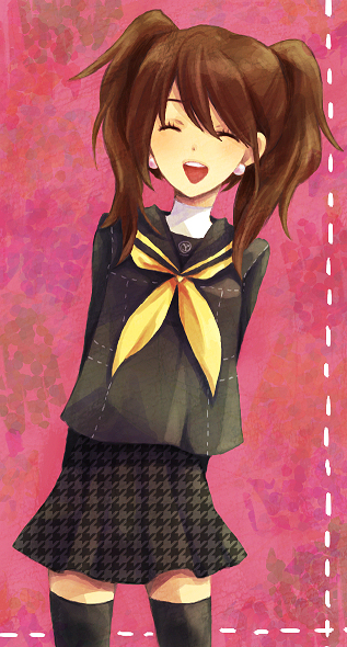 kujikawa rise (persona and 1 more) drawn by tayako