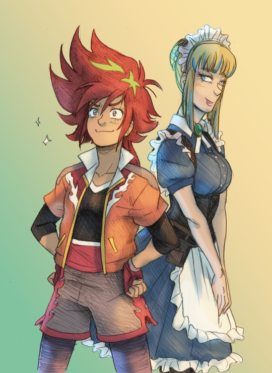 meiden meiko and nekki ai (beyblade and 1 more)