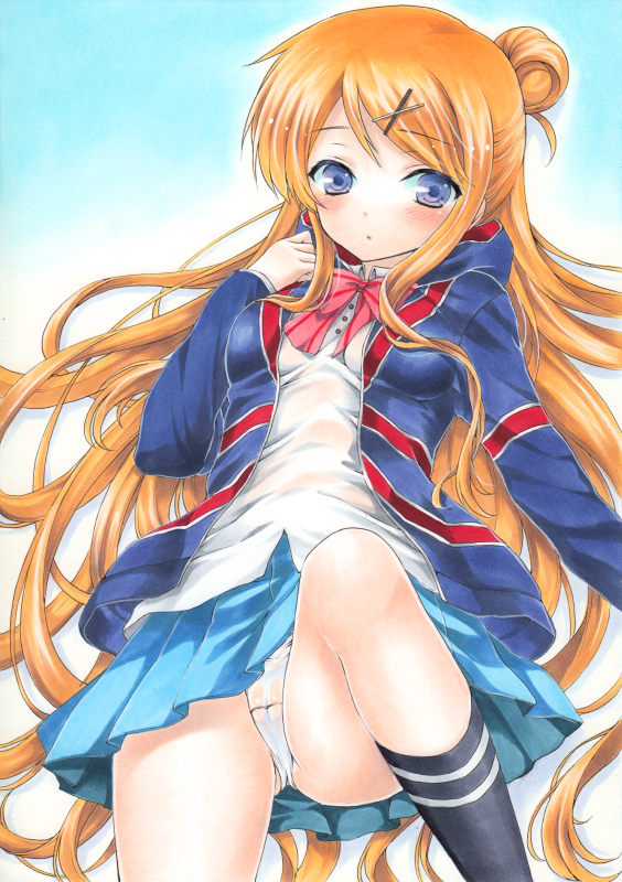 kujou karen (kin-iro mosaic) drawn by ren_(endscape20)