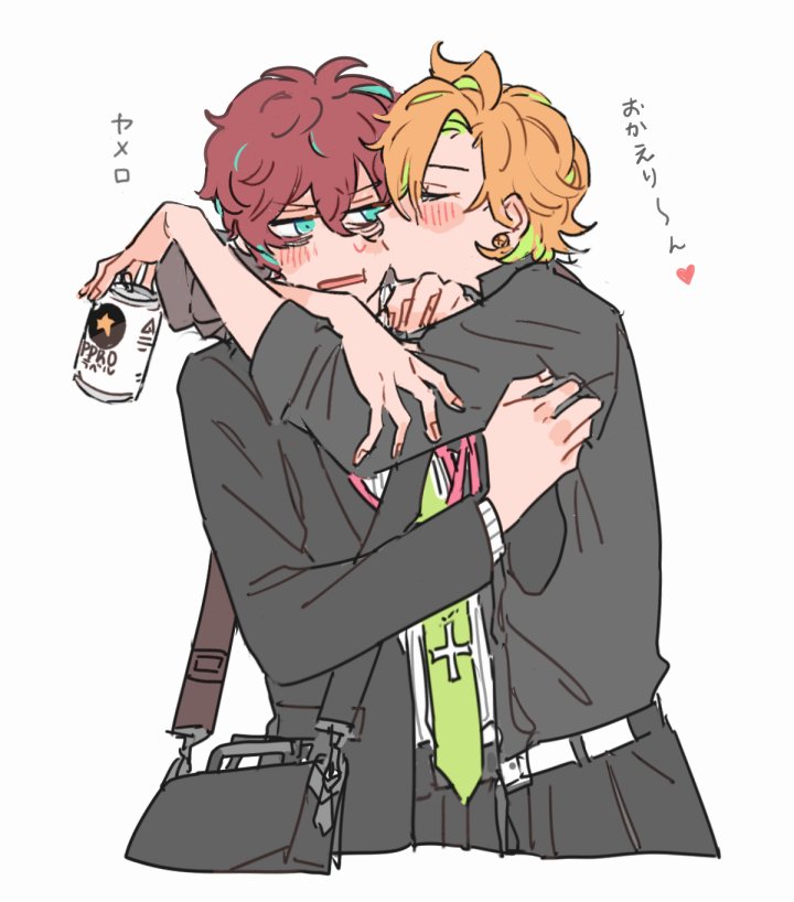 kannonzaka doppo and izanami hifumi (hypnosis mic) drawn by mido_mokuzu