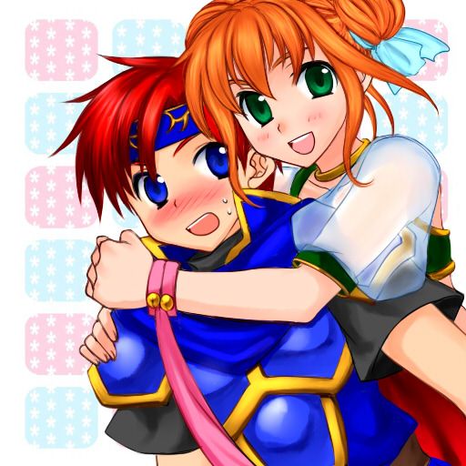 roy and larum (fire emblem and 1 more) drawn by bo_(774berry)
