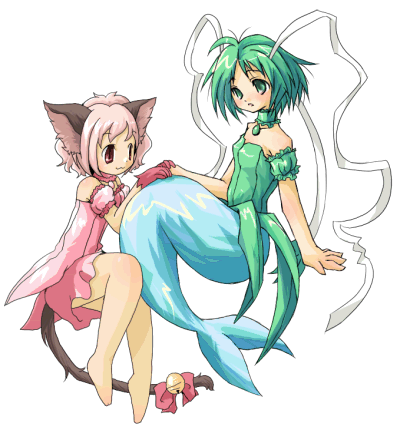 momomiya ichigo, mew ichigo, midorikawa lettuce, and mew lettuce (tokyo mew mew)