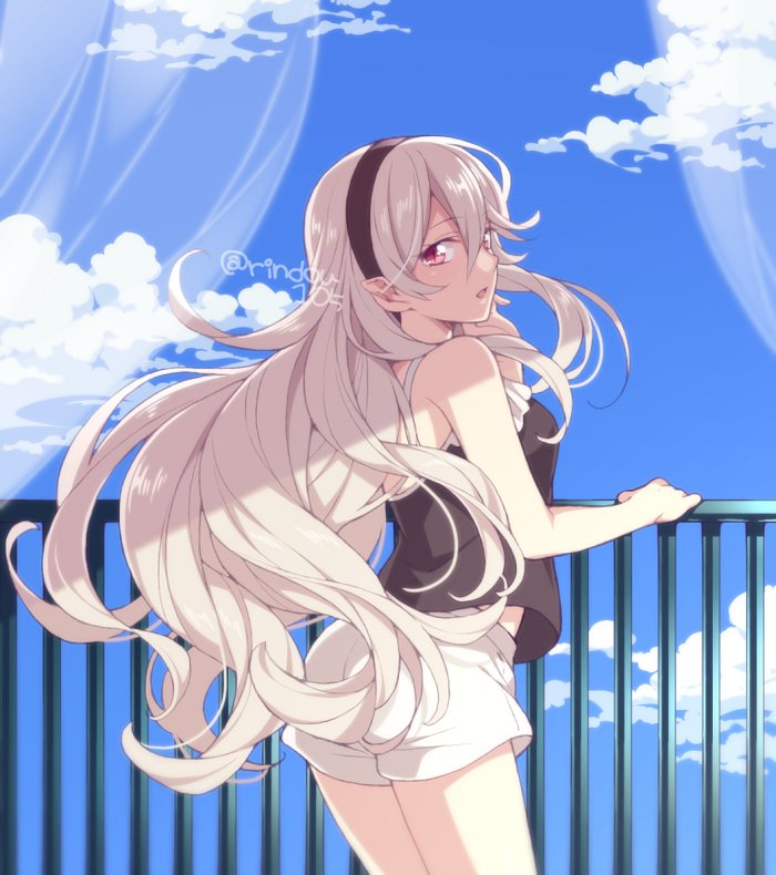 female corrin (fire emblem and 2 more) drawn by hiyori_(rindou66)