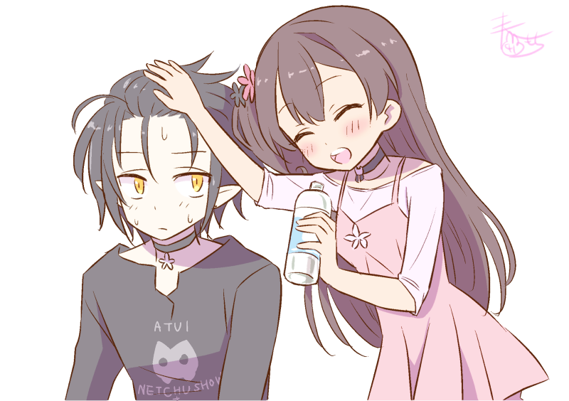 killian phegor and serizawa shion (pop-up story) drawn by yoichi_(mokusei_karubi)