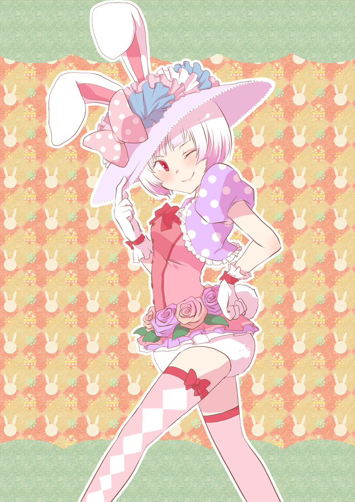 end bunny (disneyland and 1 more) drawn by pon_o