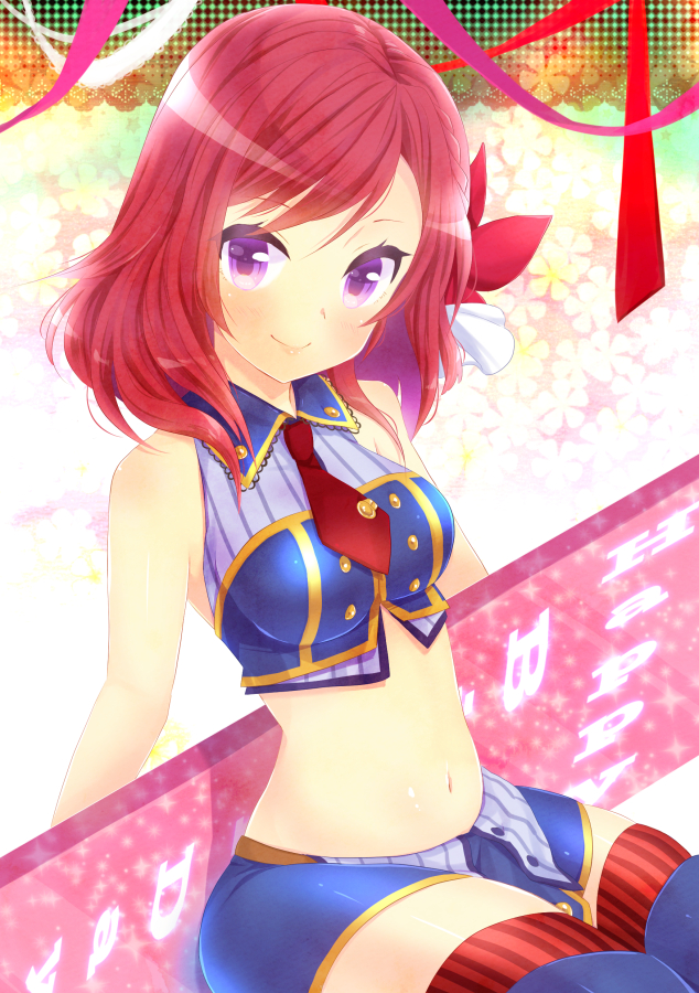 nishikino maki (love live! and 2 more) drawn by pengin_guriko