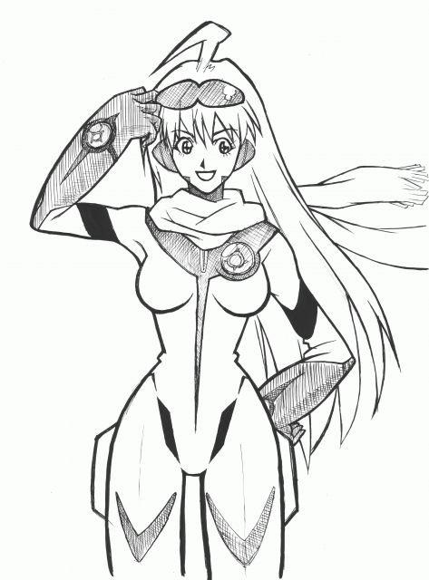 nono and buster machine 7 (top wo nerae! and 1 more) drawn by nyantamaran