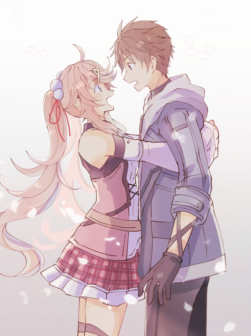 nadia rayne and swin abel (eiyuu densetsu and 1 more) drawn by appleajyuxxxx