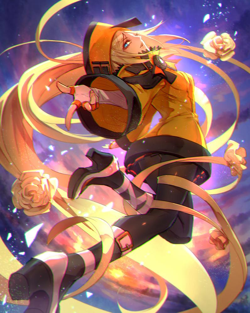 millia rage (guilty gear and 1 more) drawn by oro_(sumakaita)