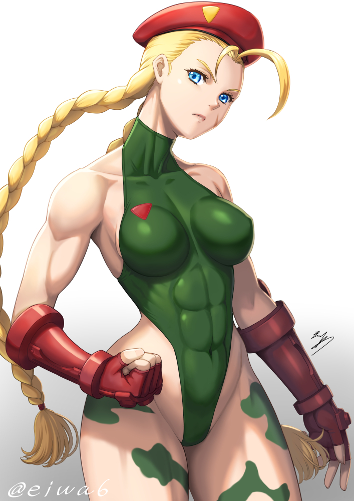 cammy white (street fighter and 1 more) drawn by eiwa