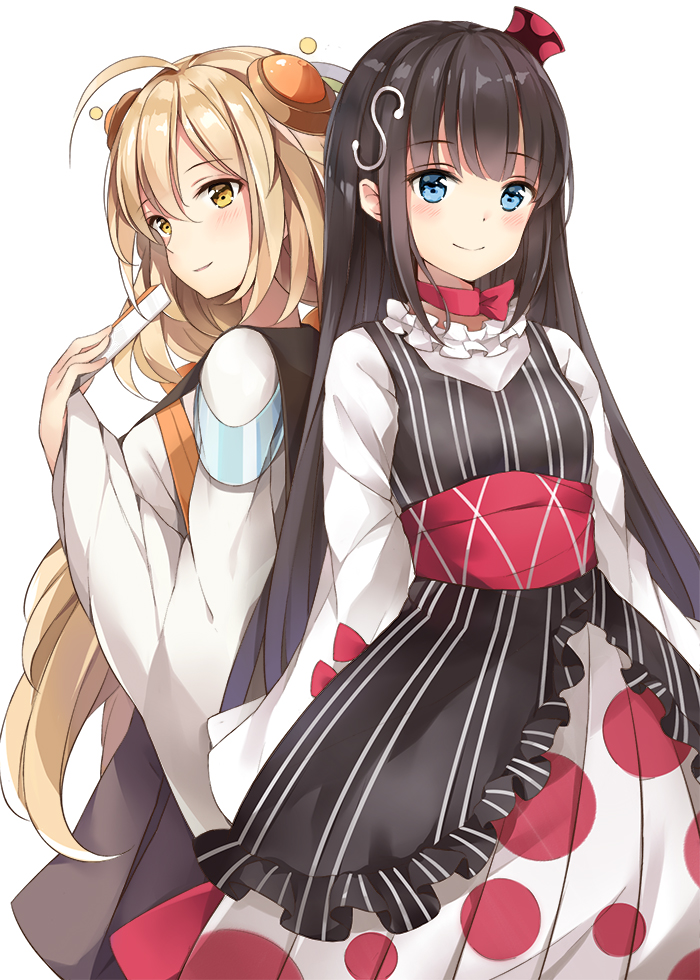 chloe and kaguya (honkai and 1 more) drawn by yukinoshita_(shaonjishi)