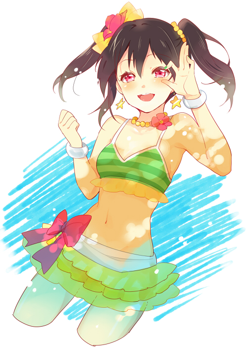 yazawa nico (love live! and 1 more) drawn by karuha