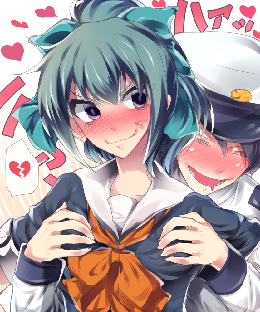 admiral and yuubari (kantai collection) drawn by mizukami_ryouma