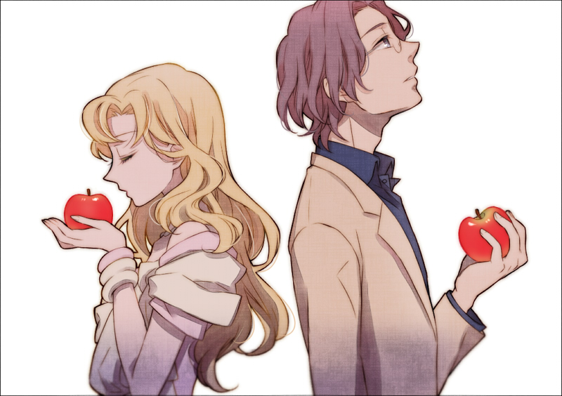 tokikago yuri and tabuki keiju (mawaru penguindrum) drawn by mamefuku