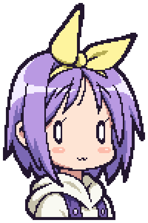 hiiragi tsukasa (lucky star) drawn by yuuya_(yu-ya's)