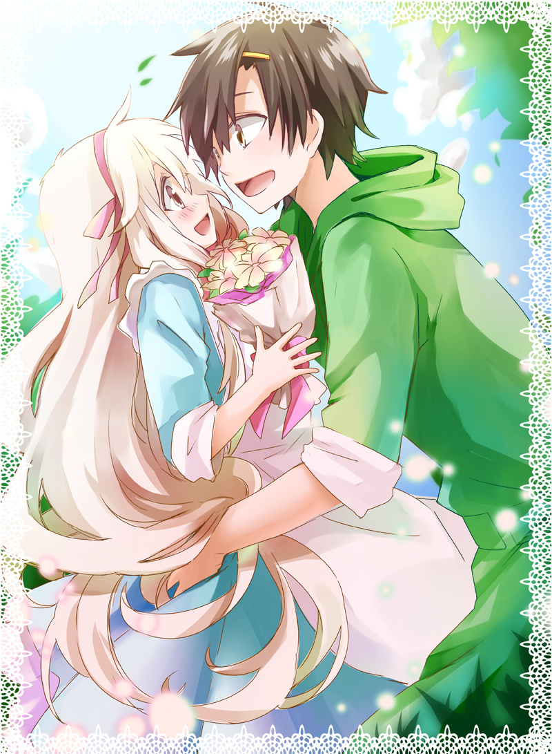 kozakura marry and seto kousuke (kagerou project) drawn by momomochi