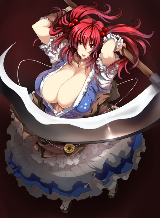 onozuka komachi (touhou) drawn by tsukasawa_takamatsu