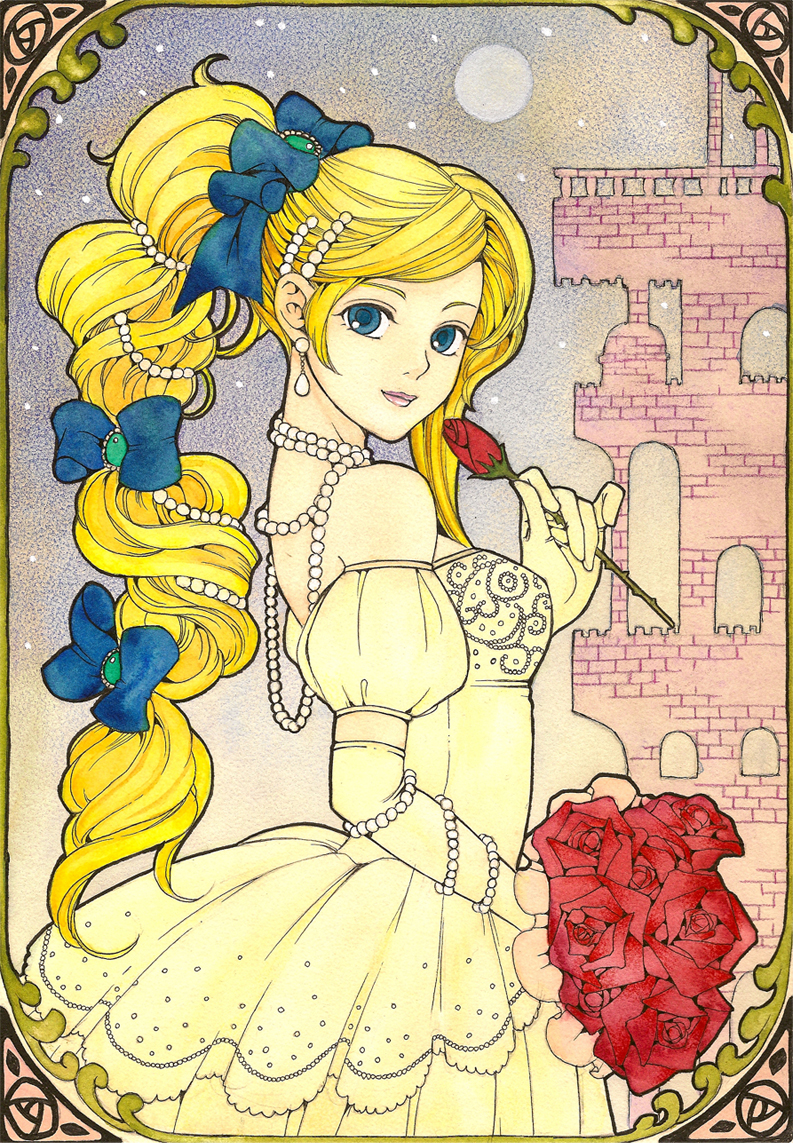 celes chere (final fantasy and 1 more) drawn by sayococco