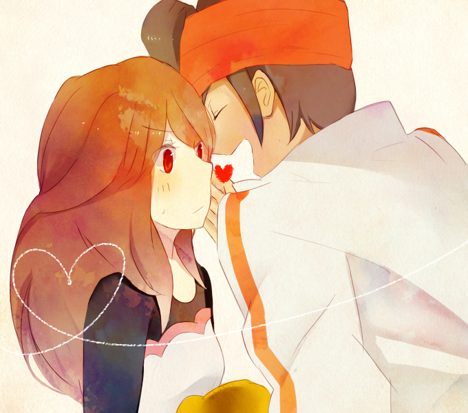 endou mamoru and raimon natsumi (inazuma eleven and 1 more) drawn by xxxceller