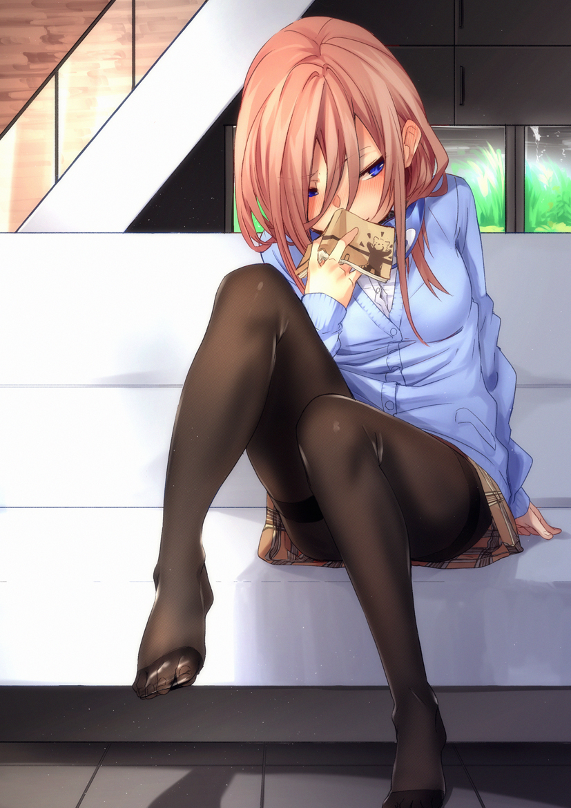 nakano miku (go-toubun no hanayome) drawn by fu-ta