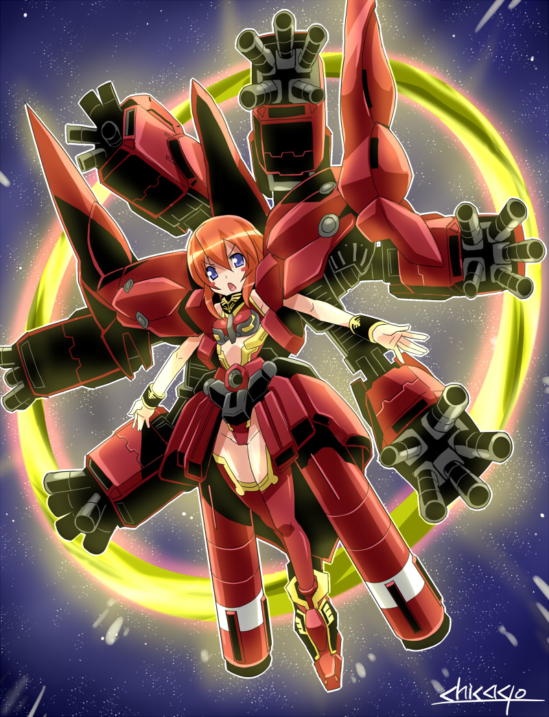 neo zeong (gundam and 1 more) drawn by chicago-x