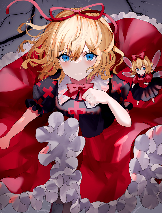 medicine melancholy and su-san (touhou) drawn by sakizaki_saki-p