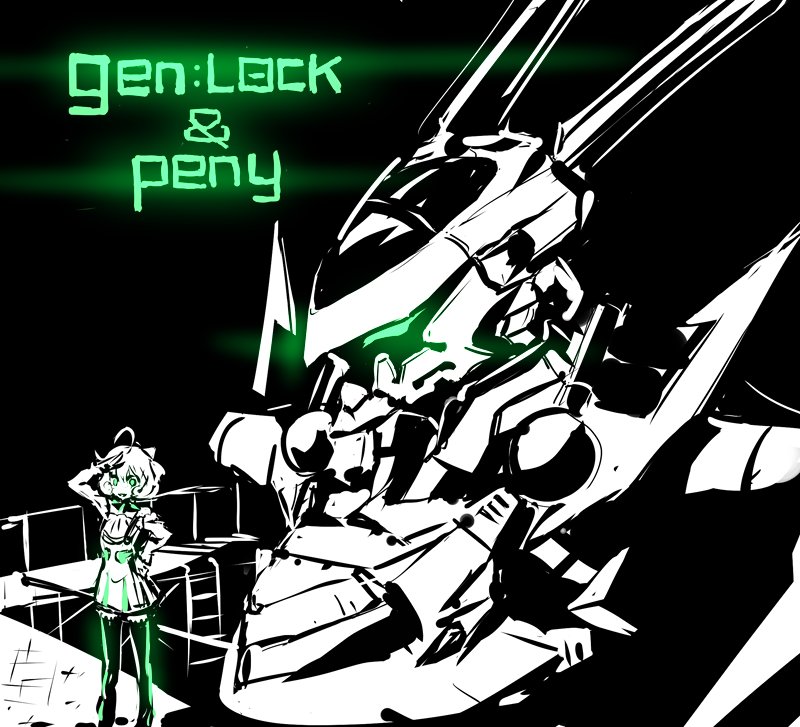 penny polendina and holon (rwby and 2 more) drawn by iesupa