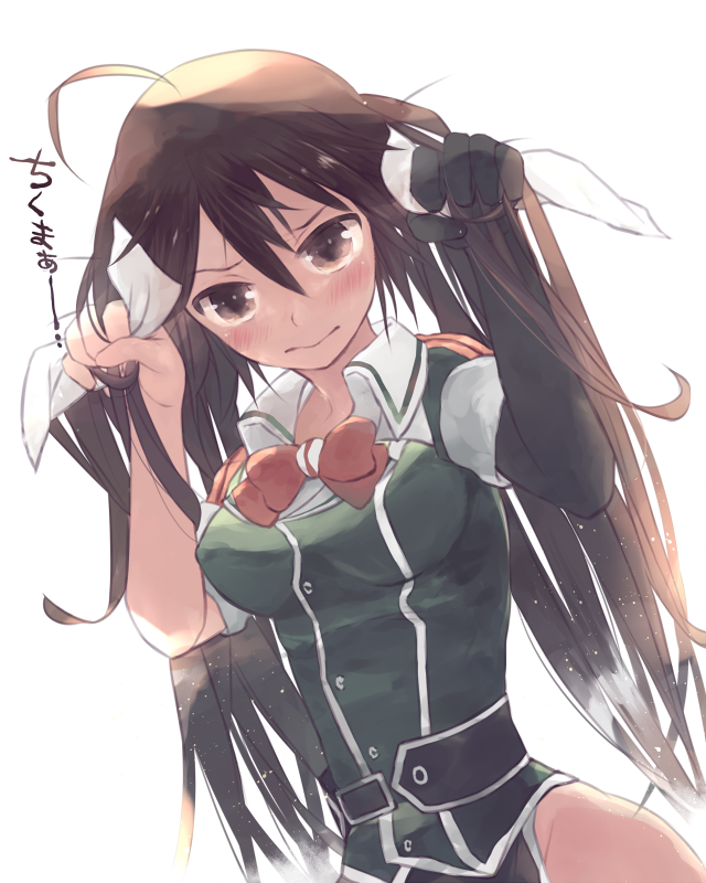 tone and tone kai ni (kantai collection) drawn by oluha