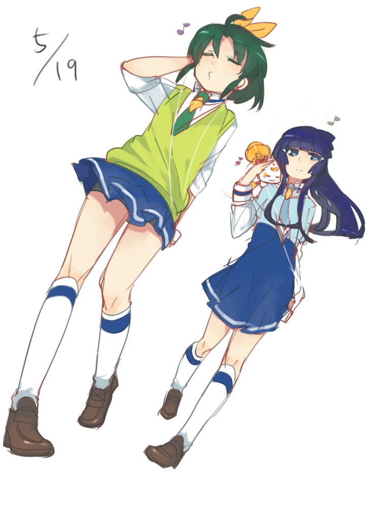 midorikawa nao, aoki reika, and candy (precure and 1 more) drawn by yomosaka