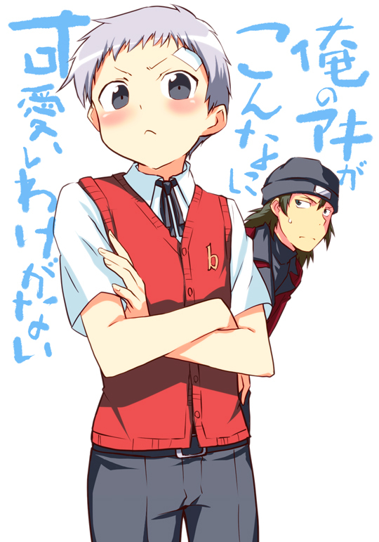 sanada akihiko and aragaki shinjirou (persona and 2 more)