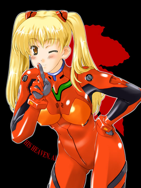 souryuu asuka langley and matsuoka kiyone (original and 1 more) drawn by kamia_(not_found)