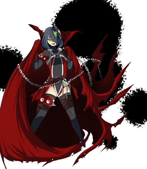 spawn (spawn and 1 more) drawn by nicole_(lion)