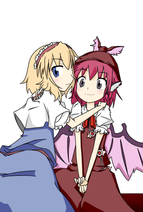 alice margatroid and mystia lorelei (touhou) drawn by ichirou_(mariners)